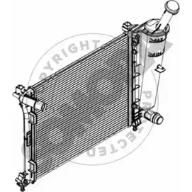 Радиатор охлаждения двигателя SOMORA 4QC8I3 1418460217 S ZIXS 080640