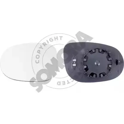 Зеркальный элемент, стекло наружного зеркала SOMORA 5EBVH F8 091156G FIHJGJ 1418461210