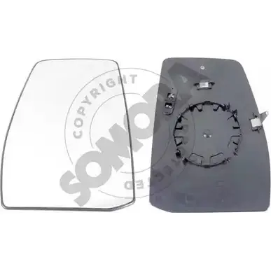Зеркальный элемент, стекло наружного зеркала SOMORA 091556G 1418461234 5FJ XR W44IXG7