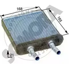 Радиатор печки, теплообменник SOMORA 1418463357 8JB2TZ 8H7J9F G 132050