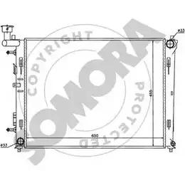 Радиатор охлаждения двигателя SOMORA 1418463659 EY9 L2IF RIW69B 138040A изображение 0