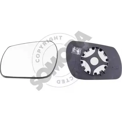 Зеркальный элемент, стекло наружного зеркала SOMORA B6KIKL9 1418463908 160056GM NBHD VQ