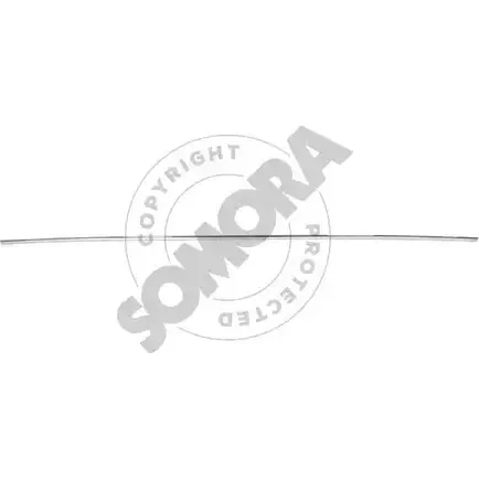 Молдинг бампера, накладка SOMORA 170774B MGCAG9A 1418464564 XVZP AB изображение 0