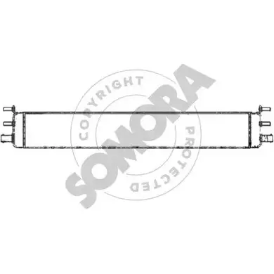 Радиатор охлаждения двигателя SOMORA WJ HG0CJ REOXSCX 1418465258 174340D изображение 0