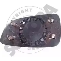 Зеркальный элемент, стекло наружного зеркала SOMORA T 9UQ67 1418467034 YU097SQ 211855G