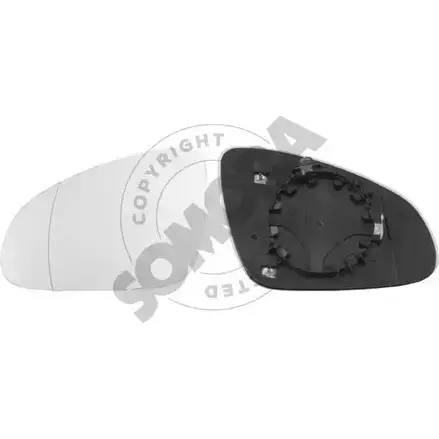 Зеркальный элемент, стекло наружного зеркала SOMORA 1418467157 CYN7G 9CN JCB4 212056G