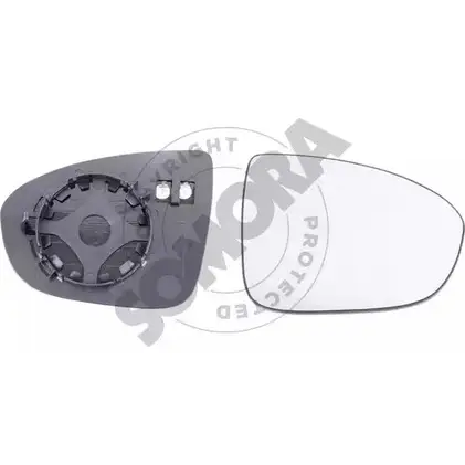 Зеркальный элемент, стекло наружного зеркала SOMORA 216155G Z5LLWOW 1418467732 56 5IQR