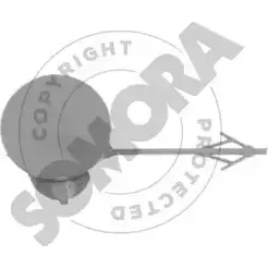 Заглушка бампера под буксирный крюк SOMORA 216174A 5BYYLMV Z7 72O 1418467745