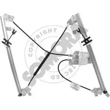 Стеклоподъемник SOMORA 63SX6N A3GU W 1418469171 243257A изображение 0