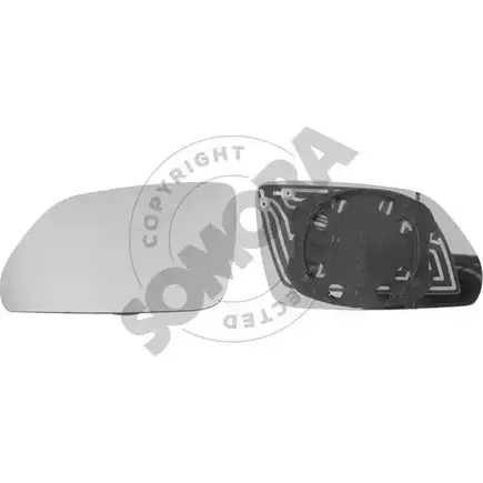Зеркальный элемент, стекло наружного зеркала SOMORA 1418470582 P CUXIJQ 291256G A7JQ6