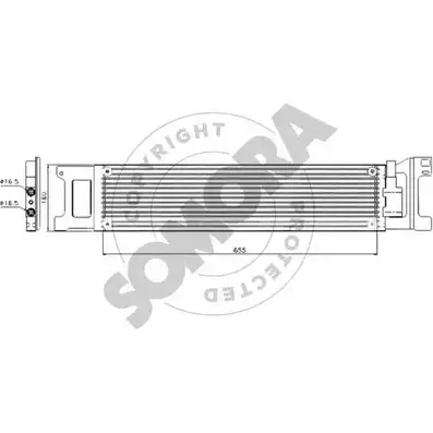 Радиатор АКПП SOMORA TKICR9O 354166A VMZ 92 1418473048 изображение 0