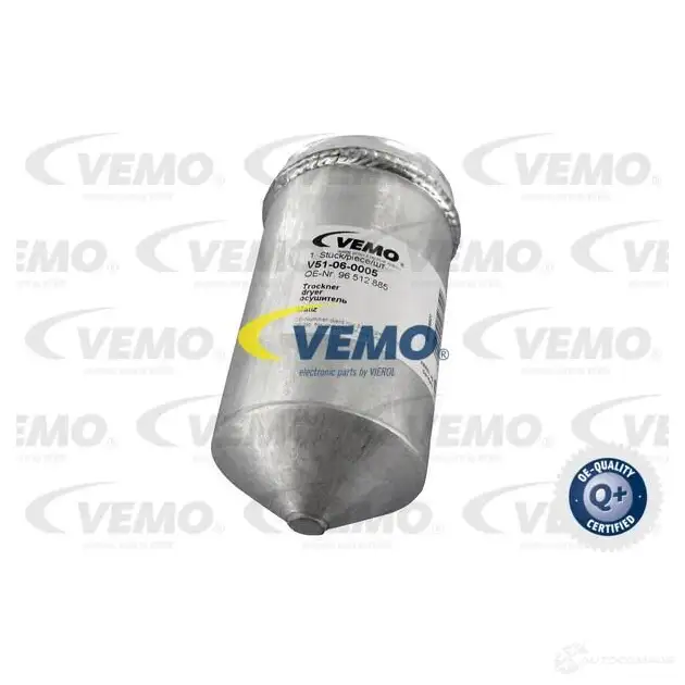 Осушитель кондиционера VEMO 1650616 4046001507519 G5 ALSP V51-06-0005 изображение 0