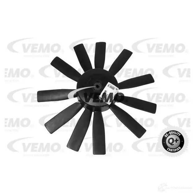 Крыльчатка вентилятора радиатора кондиционера VEMO V30-90-1635 GLLO V4H 1646977 4046001296659 изображение 0