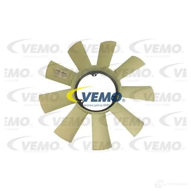 Крыльчатка вентилятора двигателя VEMO YYE4 C V30-90-1656 4046001314988 1646983 изображение 0