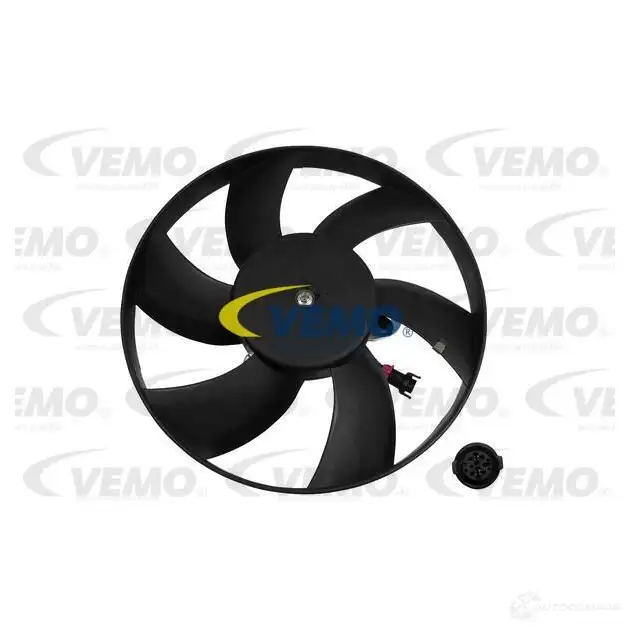 Вентилятор радиатора VEMO 4 QW44X9 V15-01-1855 1640886 4046001223280 изображение 0