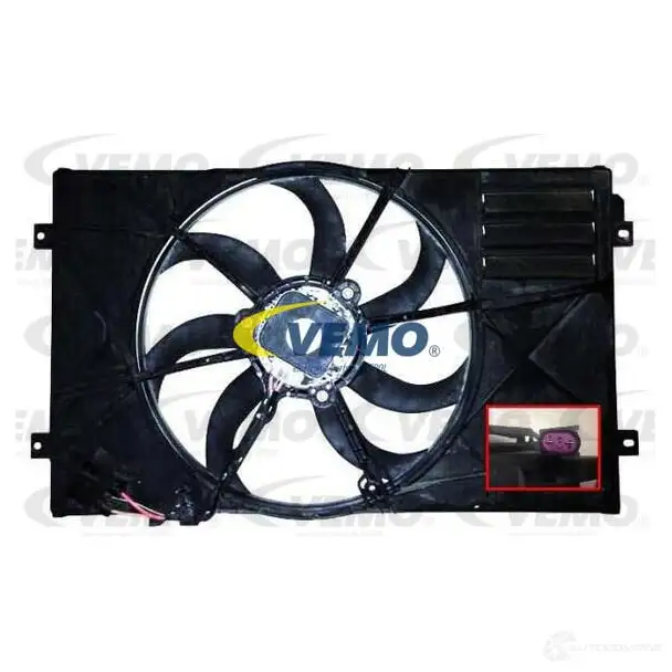 Вентилятор радиатора VEMO V15-01-1920 1425081799 4046001987861 DKP XYW9 изображение 0