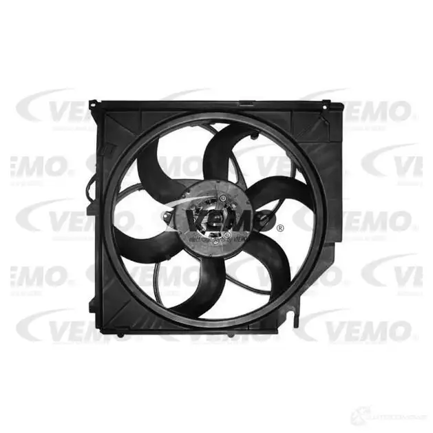 Вентилятор радиатора VEMO V20-01-0013 31 R4PU 1218266002 4046001394256 изображение 0