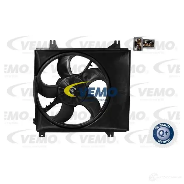 Вентилятор радиатора VEMO 1650789 QA VMX7C v52010003 4046001504976 изображение 0