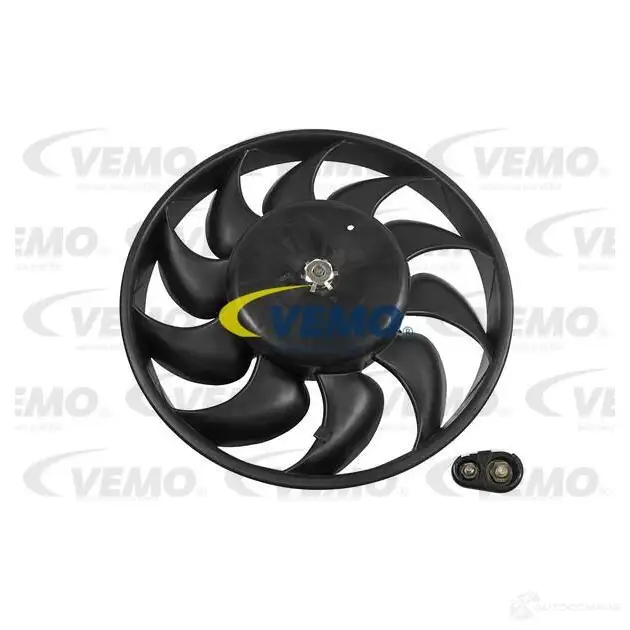 Вентилятор радиатора VEMO 1640857 V15-01-1809 W7FR7A R 4046001117305 изображение 0