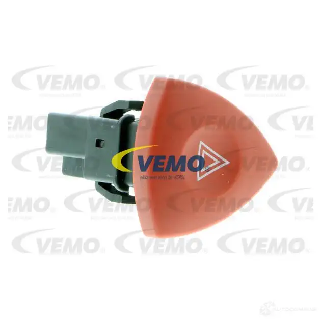 Кнопка аварийной сигнализации, аварийка VEMO 1650202 4046001509940 V46-73-0016 0F7 BT изображение 0