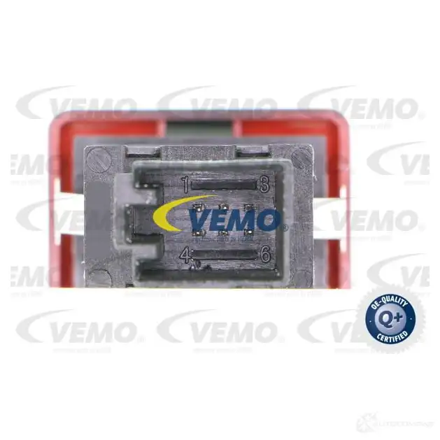 Кнопка аварийной сигнализации, аварийка VEMO Z34V D 4046001325120 V10-73-0130 1640143 изображение 1