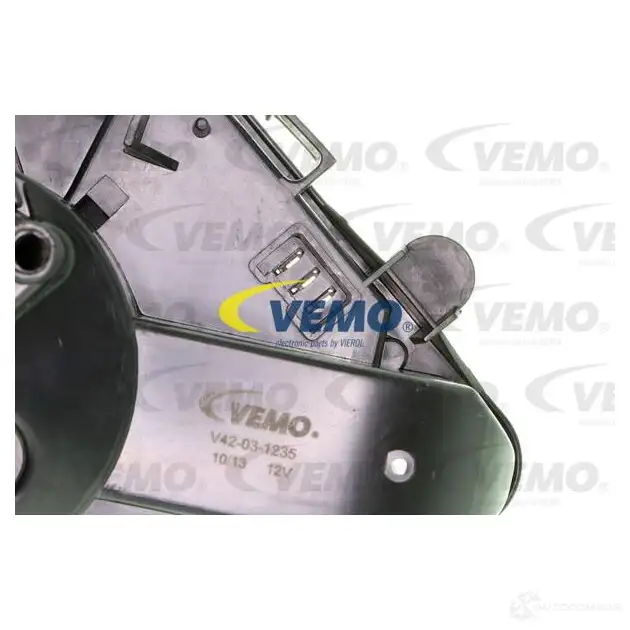 Моторчик вентилятора печки VEMO 1649112 V42-03-1235 U 6M0E 4046001505454 изображение 1