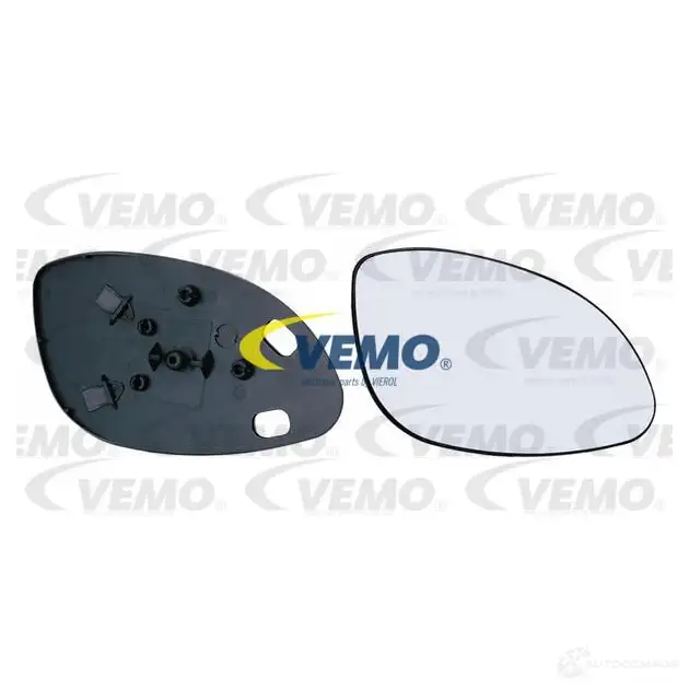 Зеркальный элемент, стекло зеркала VEMO W77Z CE 1424912538 V40-69-0022 4062375039050 изображение 0