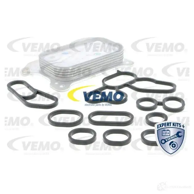 Масляный радиатор двигателя VEMO V24-60-0001 1218311368 4046001524325 FAF3A B изображение 0