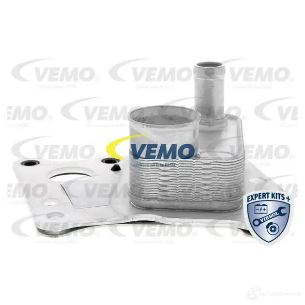 Масляный радиатор двигателя VEMO V30-60-0008 4046001944673 XJB61 NP 1424753277 изображение 0