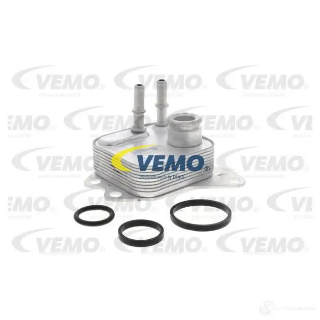 Масляный радиатор двигателя VEMO 1424911472 V48-60-0021 4046001944512 4XGZM 1 изображение 0