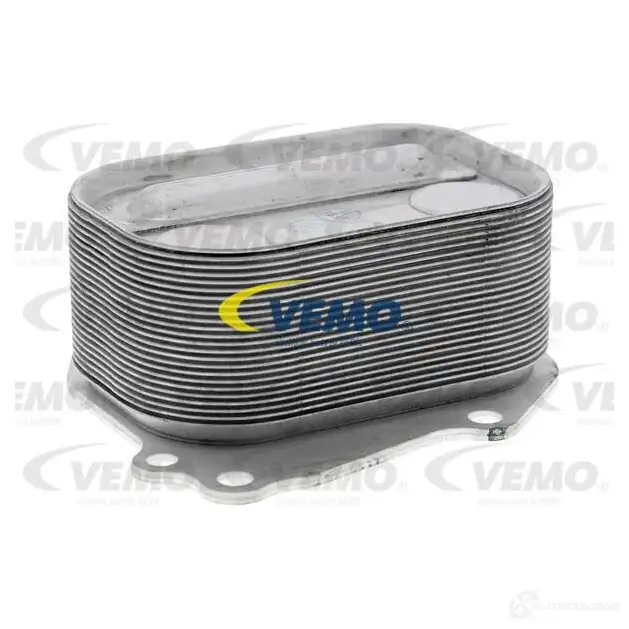 Масляный радиатор двигателя VEMO V20-60-0049 4046001855320 1218273198 D6L7 ISV изображение 0