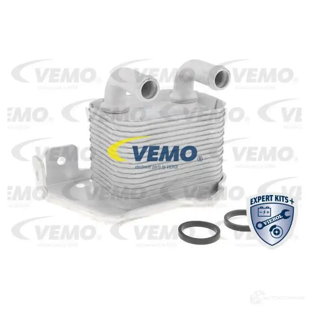 Масляный радиатор двигателя VEMO 8J Q6NX V40-60-2105 4046001855641 1218419770 - Изображение 1