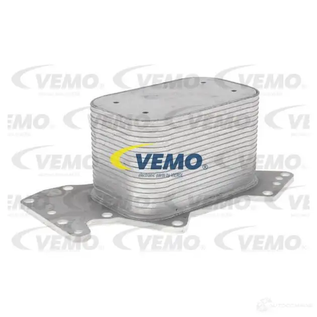 Масляный радиатор двигателя VEMO V15-60-6069 4046001854651 3X QL0 1218249672 изображение 0