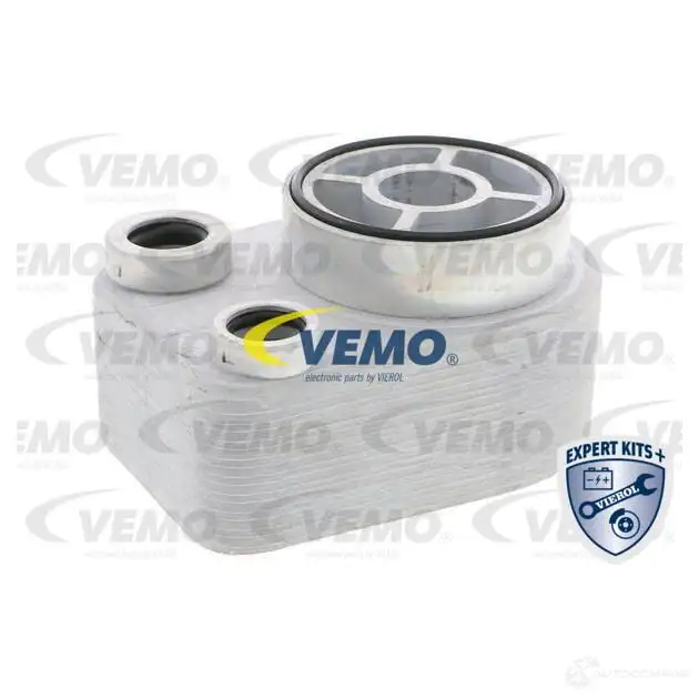 Масляный радиатор двигателя VEMO K 16QVV V46-60-0010 1218466292 4046001854026 изображение 0