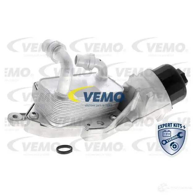 Масляный радиатор двигателя VEMO TTG QGA V40-60-2100-1 4046001993527 1424911447 изображение 0