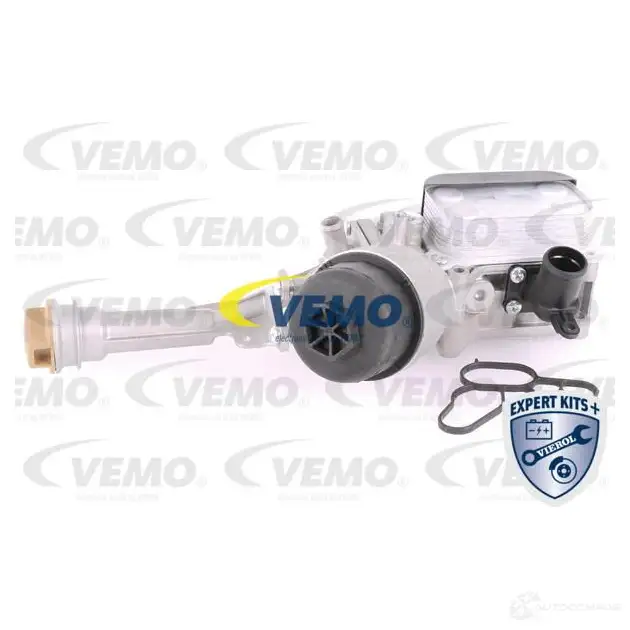 Масляный радиатор двигателя VEMO V24-60-0009 4046001855351 0D 766X 1218311948 изображение 0