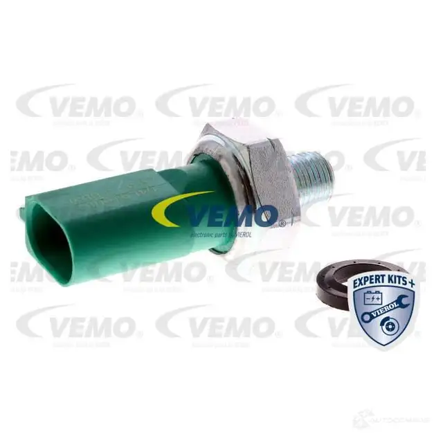 Масляный радиатор двигателя VEMO 1218249616 BR 6O7D V15-60-6064 4046001853845 изображение 2