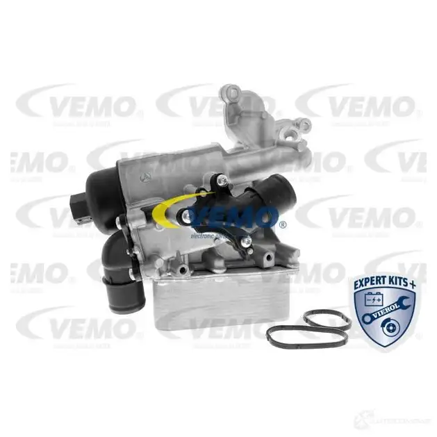Масляный радиатор двигателя VEMO V8 PHFH5 1424911462 V46-60-0016 4046001944932 изображение 0