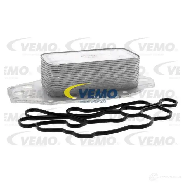 Масляный радиатор двигателя VEMO V48-60-0020 1424911471 4046001944505 K0X DV изображение 0