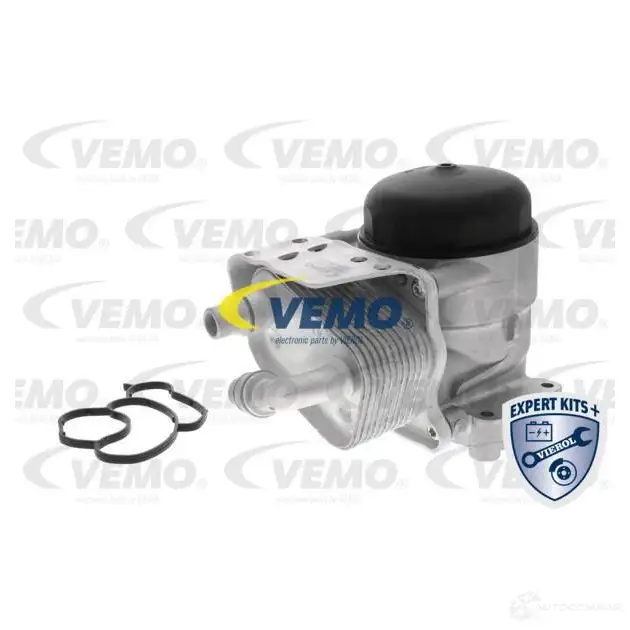 Масляный радиатор двигателя VEMO V20-60-1566 1437871663 N2X ORYR изображение 0