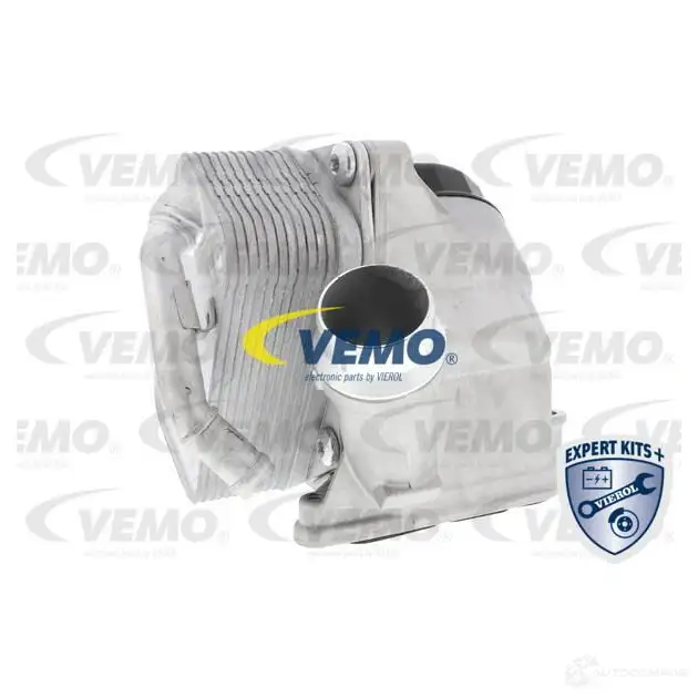 Масляный радиатор двигателя VEMO 1424911431 4046001993541 9 ZVJEB V20-60-0045-1 изображение 3