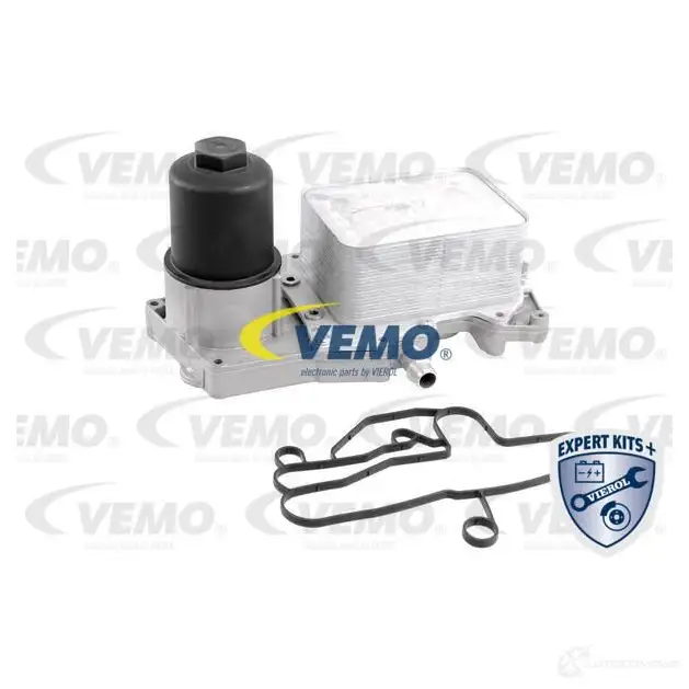 Масляный радиатор двигателя VEMO UJ57E2 P 1424911466 V48-60-0015 4046001944451 изображение 0