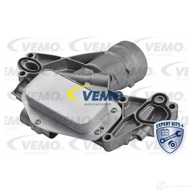 Масляный радиатор двигателя VEMO V40-60-2133 VC45 7QP 1439015630 изображение 0