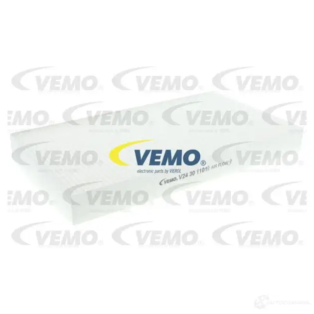 Салонный фильтр VEMO 7Q0 2B V24-30-1101 4046001118234 1643714 изображение 0