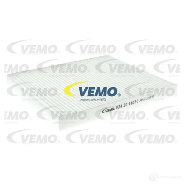 Салонный фильтр VEMO 4046001306549 V24-30-1107 U P5VU2R 1643718 изображение 0
