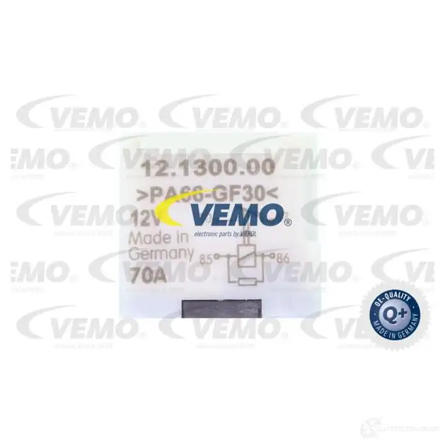 Реле топливного насоса VEMO 4046001494895 N 14QGJX V40-71-0005 1648332 изображение 2