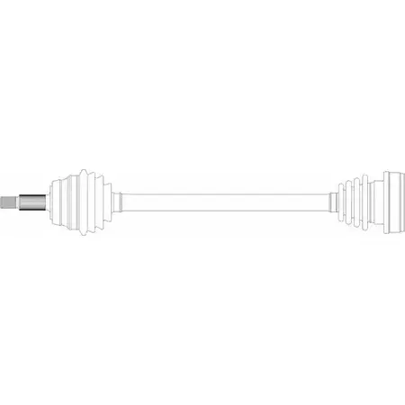 Приводной вал REMY 1418675702 5VQ6GK KLH0 T DRDS01006 изображение 0