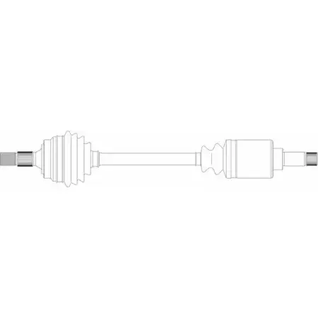 Приводной вал REMY PYQKD 5W 1WMZ 1418676103 DRDS05031
