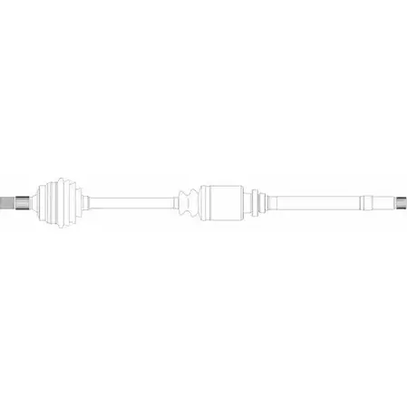 Приводной вал REMY 1418676104 T08V0 OU DRDS05032 YN107D изображение 0