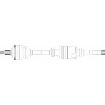 Приводной вал REMY EW 3SE6J 1418676139 DRDS05067 VWIIGU